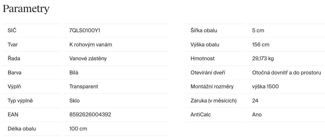 ravak-cvsk1-100x150-parametry